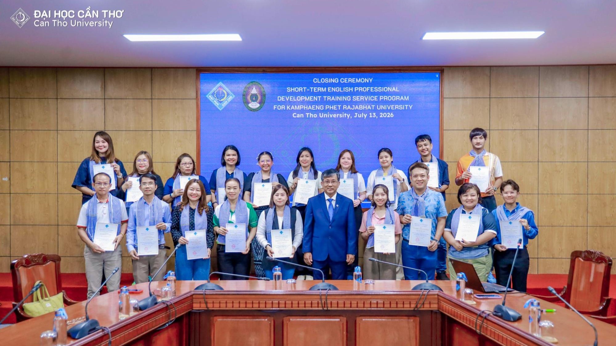 Nineteen Faculty Members from Kamphaeng Phet Rajabhat University Complete Short-term…