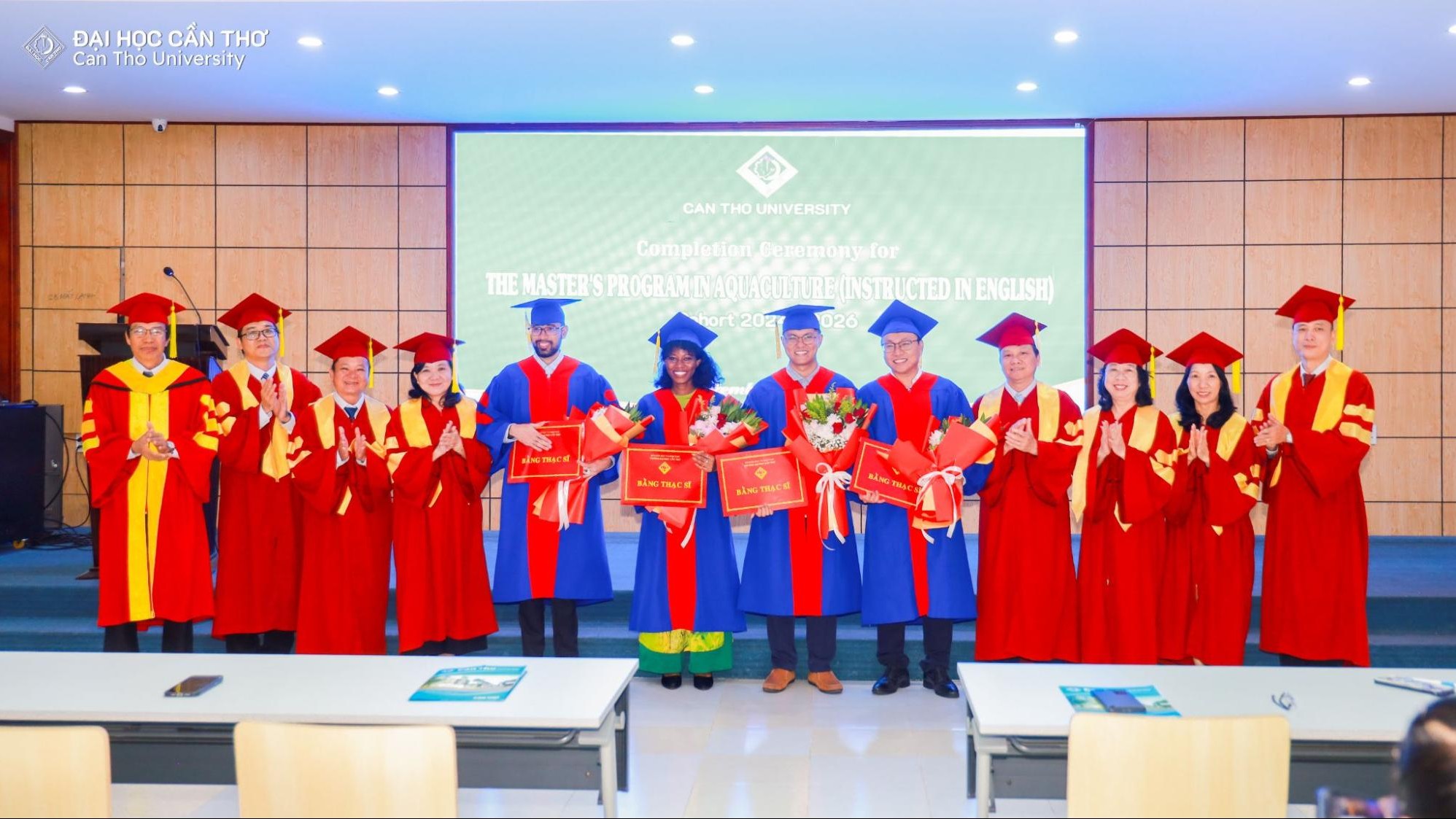 International Master’s Graduation Ceremony in Aquaculture: Advancing Research-Integrated Training and…
