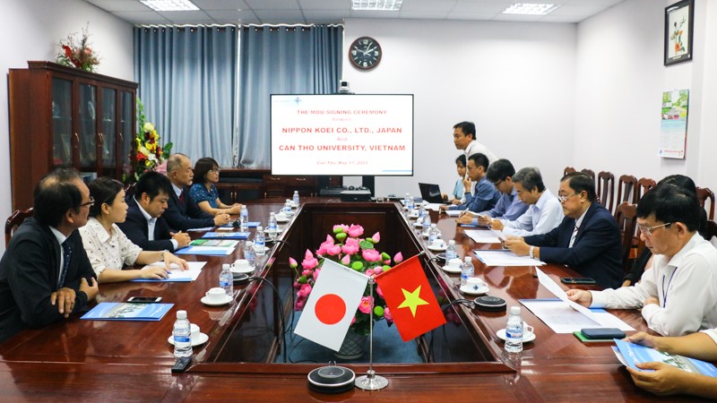 Signing Memorandum of Understanding with Nippon Koei Co., Ltd., Japan